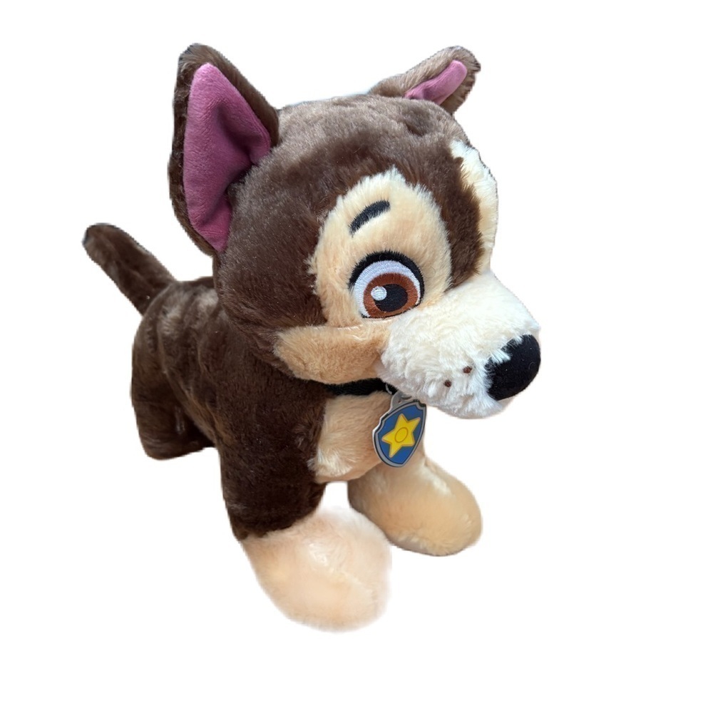 Build A Bear Talking Chase Paw Patrol Plush Stuffed Animal Nickelodeon BABW